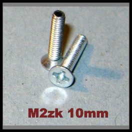 10ks M2 šroub 10mm