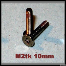 10ks M2 šroub 10mm