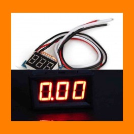 LED Ampermetr 3LCD 4-30V