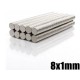 Magnet 8x1 mm, 1ks